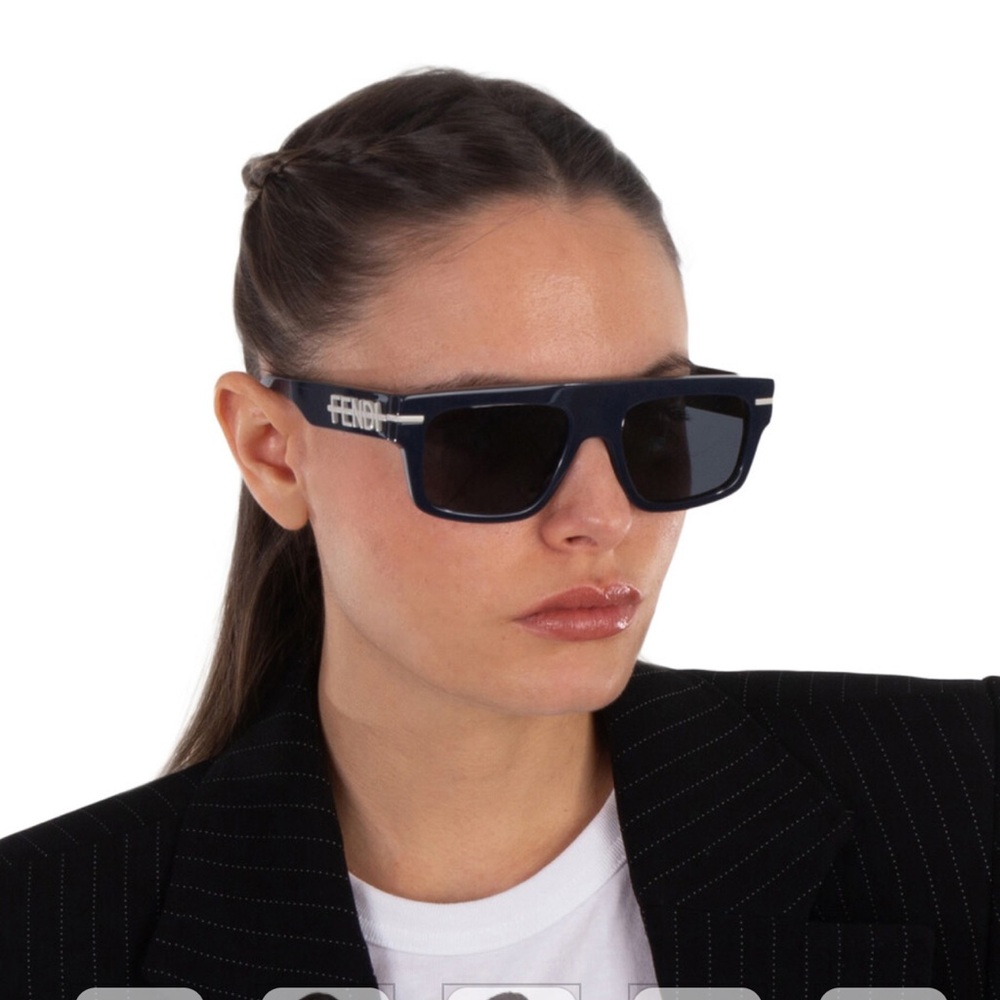 Fendi Brown Tortoise fendigraphy sunglasses